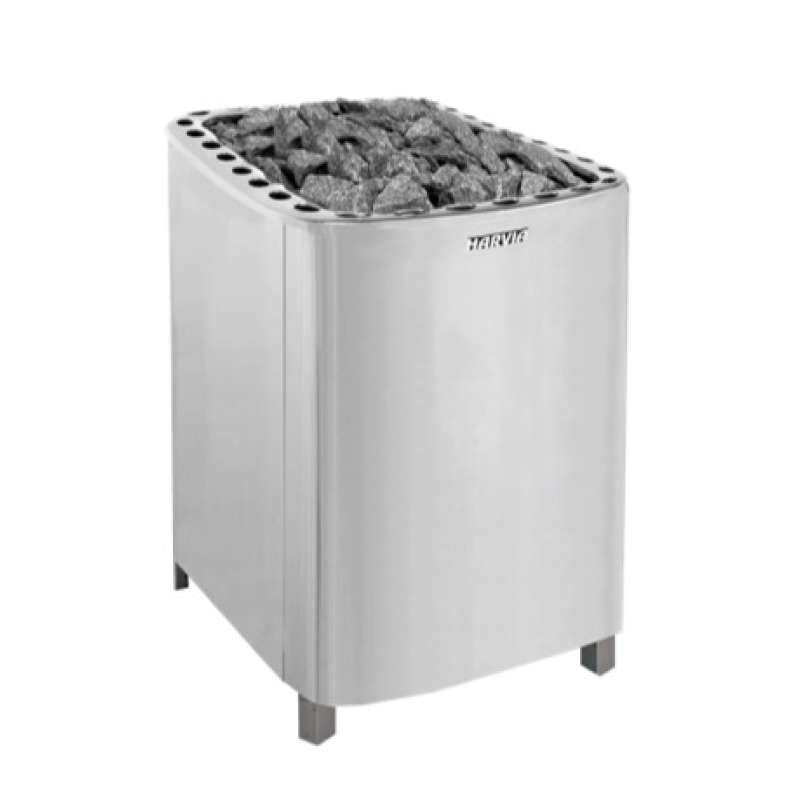 Harvia Club Pro | Elektrische saunakachel vereist aparte bedieningseenheid | 20 kW / 26 kW / 33 kW | L20 / L26 / L33
