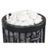 Harvia decoratieve stenen rond wit/rood graniet 10 kg | 5 - 10cm | AC4000 / AC5000
