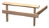 Harvia Bench Part Modulaire Leuning | Rode els / hittebehandelde esp | L005LE / L005LHA