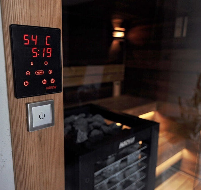 Harvia Legend Home XW | Sauna Elektroofen mit externer Steuerung inkl. WIFI | 6.8 kW / 10.8 kW | PO70XW / PO110XW
