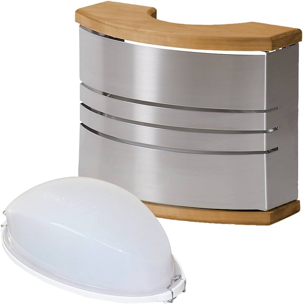 Harvia Light saunalamp staal | SAS21106