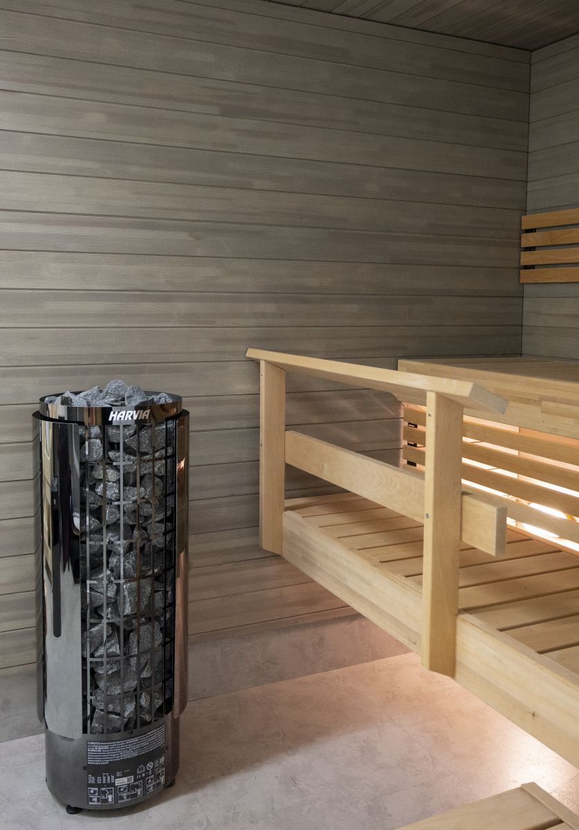 Harvia Cilindro XE | Sauna Elektroofen digitale Steuerung | 6.8 kW / 9 kW | PC70XE black / PC90XE black