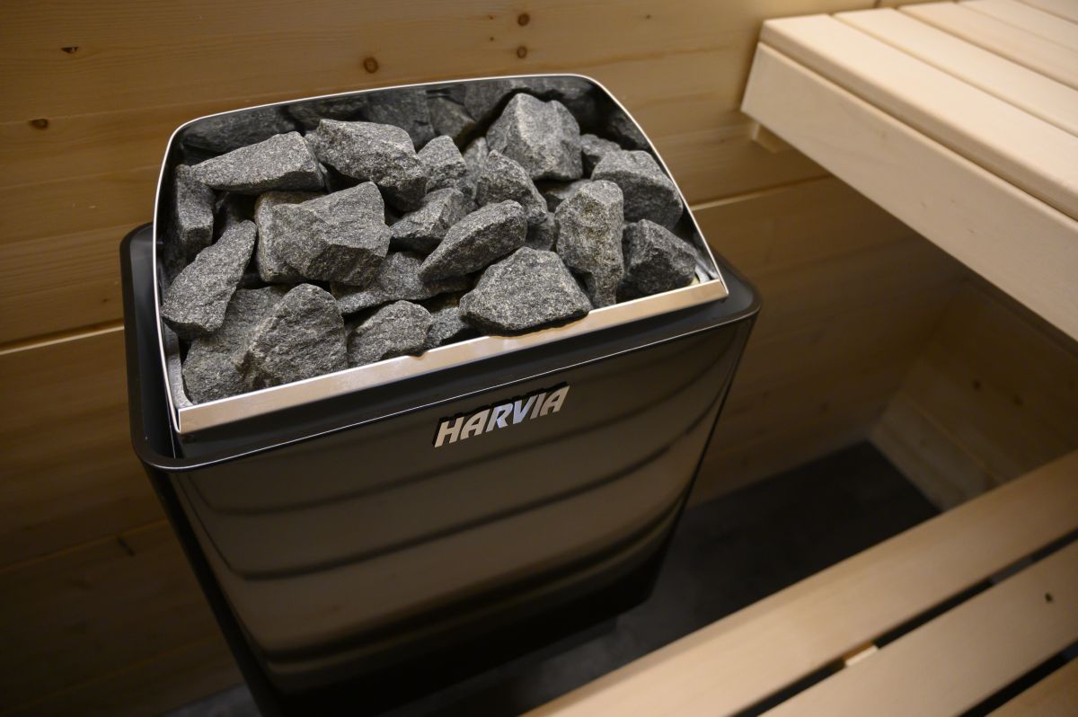 Harvia Kip | Sauna Elektroofen integrierte Steuerung | 4.5 kW / 6 kW / 8 kW | KIP45 / KIP60 / KIP80 / KIP90