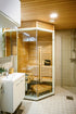 Harvia SIRIUS hoekversie| Badkamer sauna kit | SC1111K / SC1212K / SC1412K