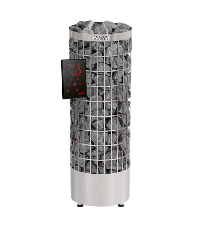 Harvia Cilindro XE | Sauna Elektroofen digitale Steuerung | 6.8 kW / 9 kW / 10.8 kW | PC70XE / PC90XE / PC110XE