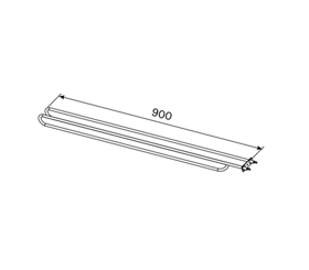 Harvia Heizstäbe für Hidden Heater Saunaofen | SPZHH-170/ SPZHH-180