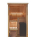 Harvia Variantweergave Mini | Binnensauna sparrenhout kit | 121 x 118,3 x 202 cm (B/D/H) | S1212SV