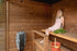 Harvia x Kirami FinVision Sauna M Dawn inkl. Harvia Spirit XW 9 kW Elektroofenset
