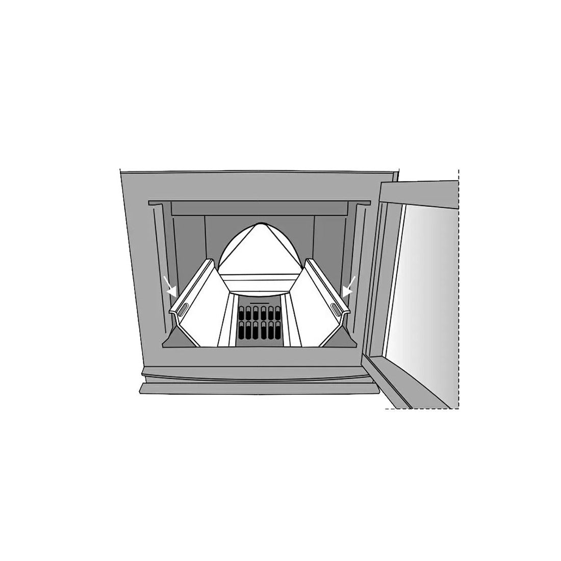 Harvia WX541 | BimSchV-kit ter naleving van BimSchV-fase 2 - voor Harvia-kachels H20-serie | WX541