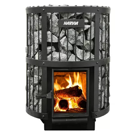 Harvia Legend 240 Groene Vlam | Saunakachel hout | 15,9 kW | WK200LD 