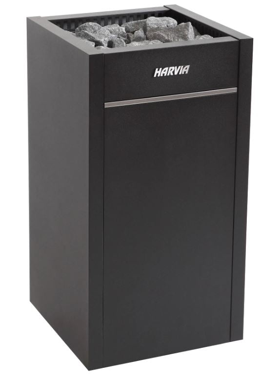 Harvia Virta HL | Elektro Saunaofen Set mit Harvia CX110 Bedienfeld + Saunasteine | 6,8 kW / 9 kW / 10,8 kW
