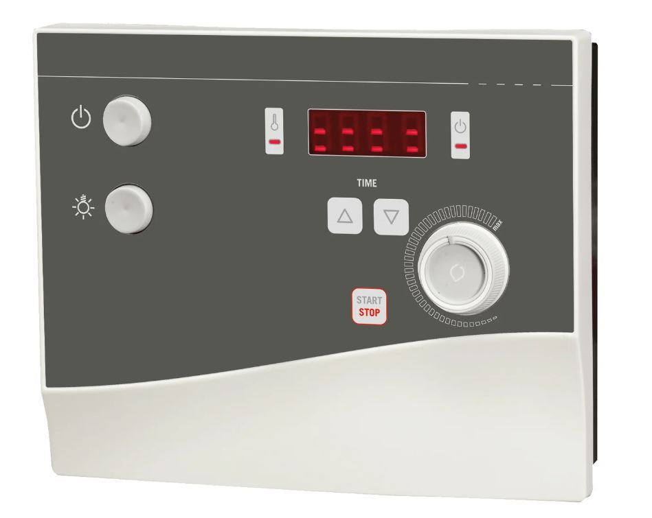 Harvia Cilindro E | Elektrische saunakachelset met sentiotec K4 Next saunabesturing + saunastenen | 6,8 kW / 9 kW