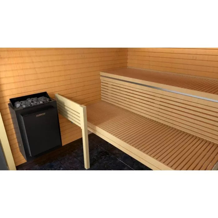 Harvia Combinator E | Sauna Combi elektrische kachel vereist externe regeling | 6 kW / 8 kW | HKM600400S / HKM800400S