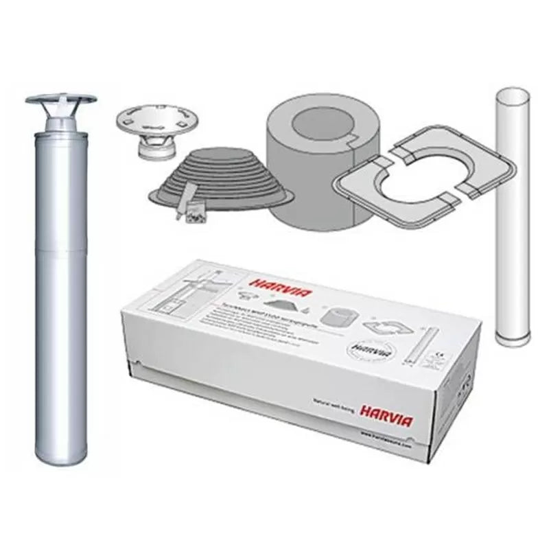 Harvia WHP1500 | Schornstein Komplettset für Sauna Holzofen | WHP1500