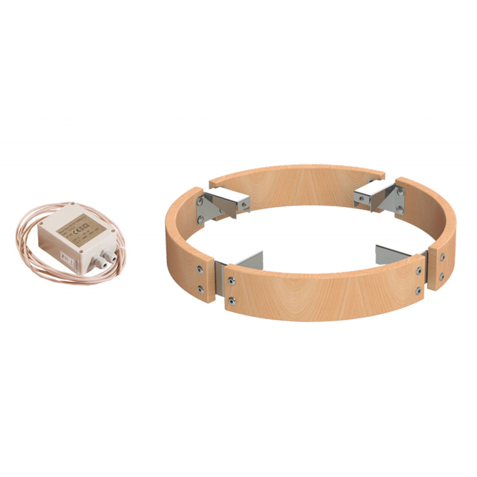 Harvia Cilindro Safety Railing mit LED-Beleuchtung | Schutzgeländer für Cilindro Modelle mit 7/9 kW | HPC3L